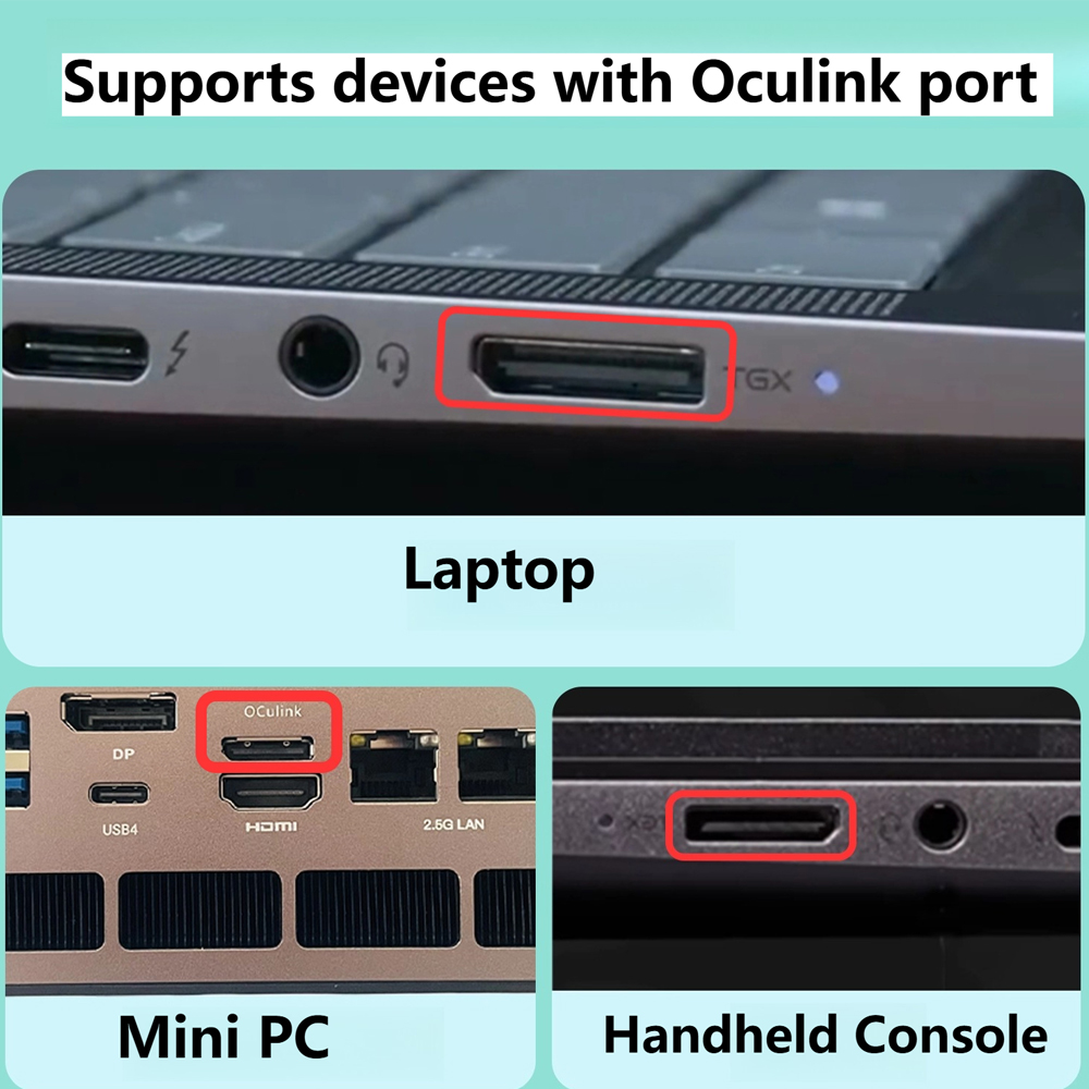 Oculink eGPU Graphics Card Doc - Oculink Egpu Mini Pc review and price
