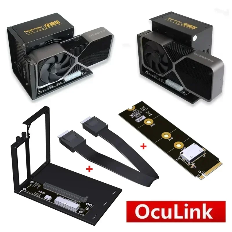 F9G 64Gbps OcuLink to PCIE 4.0 - Oculink Egpu Mini Pc review and price
