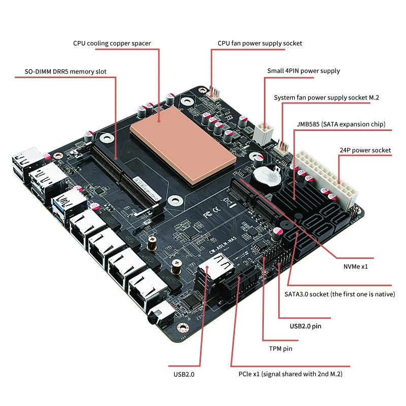 ITX N150 Motherboard Nas Set A - Nas Motherboard 8 Sata Mini Itx review and price