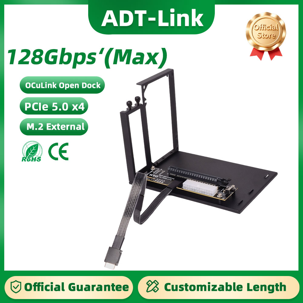 ADT-Link PCIe 5.0 K993G OcuLin - Oculink Egpu Mini Pc review and price