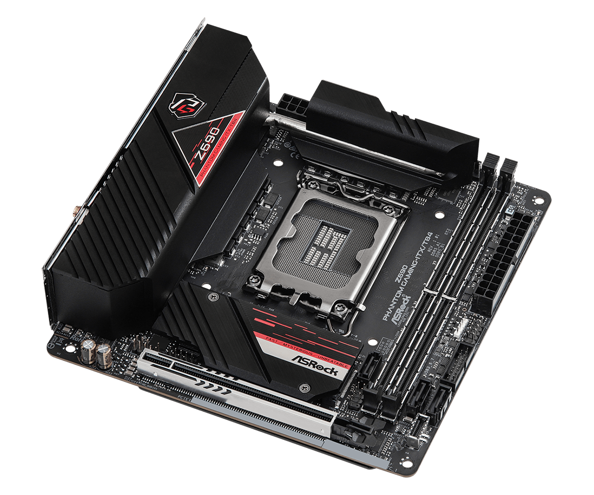 Z690 Mini-ITX ASROCK Z690 PHAN - Lga1700 Itx Motherboard Ddr5 review and price