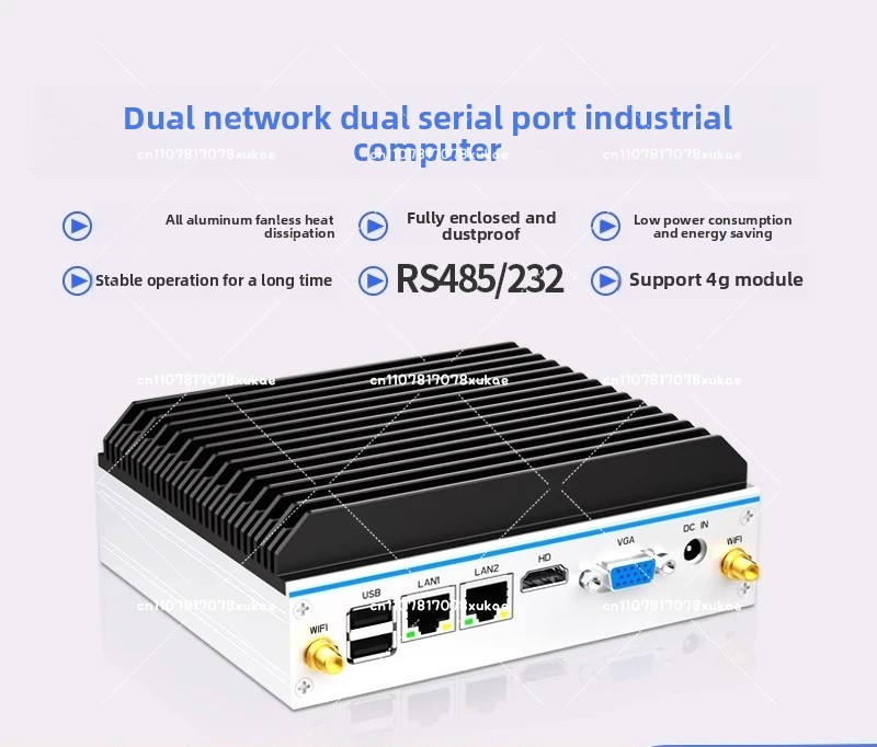 Mini Industrial PC - Quad-Core - Fanless Industrial Pc Rs485 Core I7 review and price
