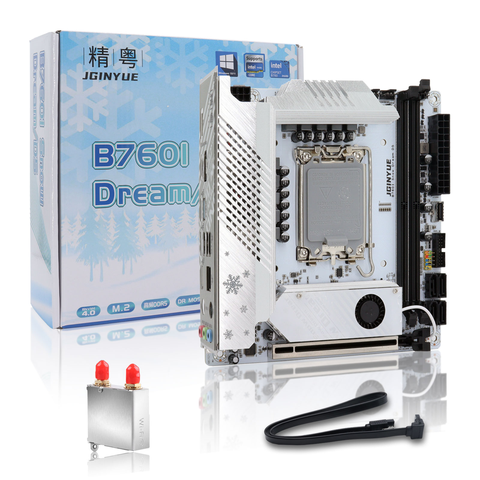 JGINYUE B760 Motherboard Mini  - Lga1700 Itx Motherboard Ddr5 review and price