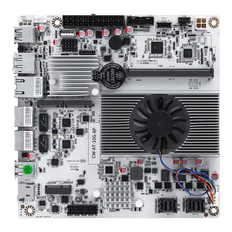 8-Bay NAS Mini ITX Motherboard - Nas Motherboard 8 Sata Mini Itx review and price