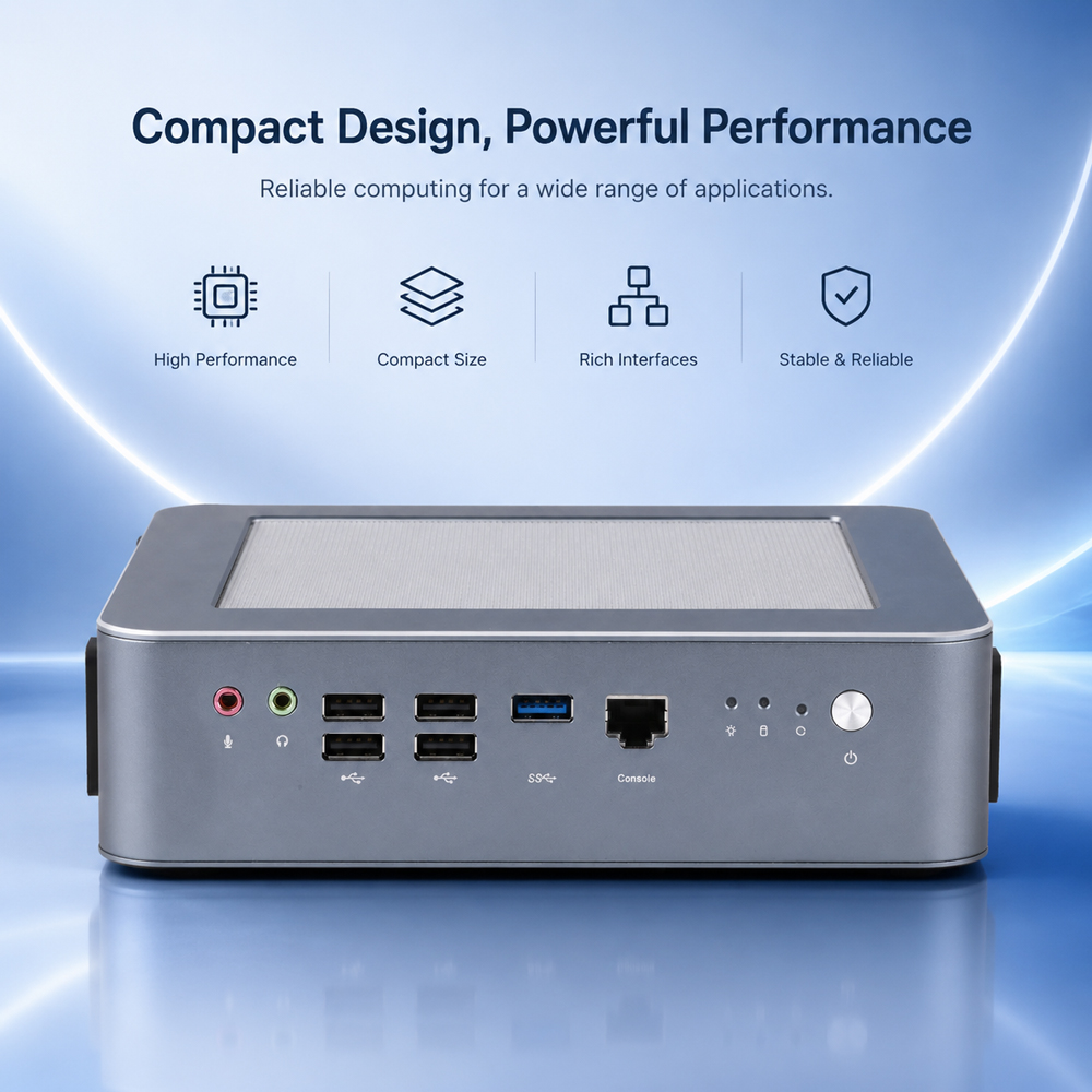 Qotom Q51551ST Mini PC Int el  - Dual Lan 10G Sfp+ Mini Pc review and price