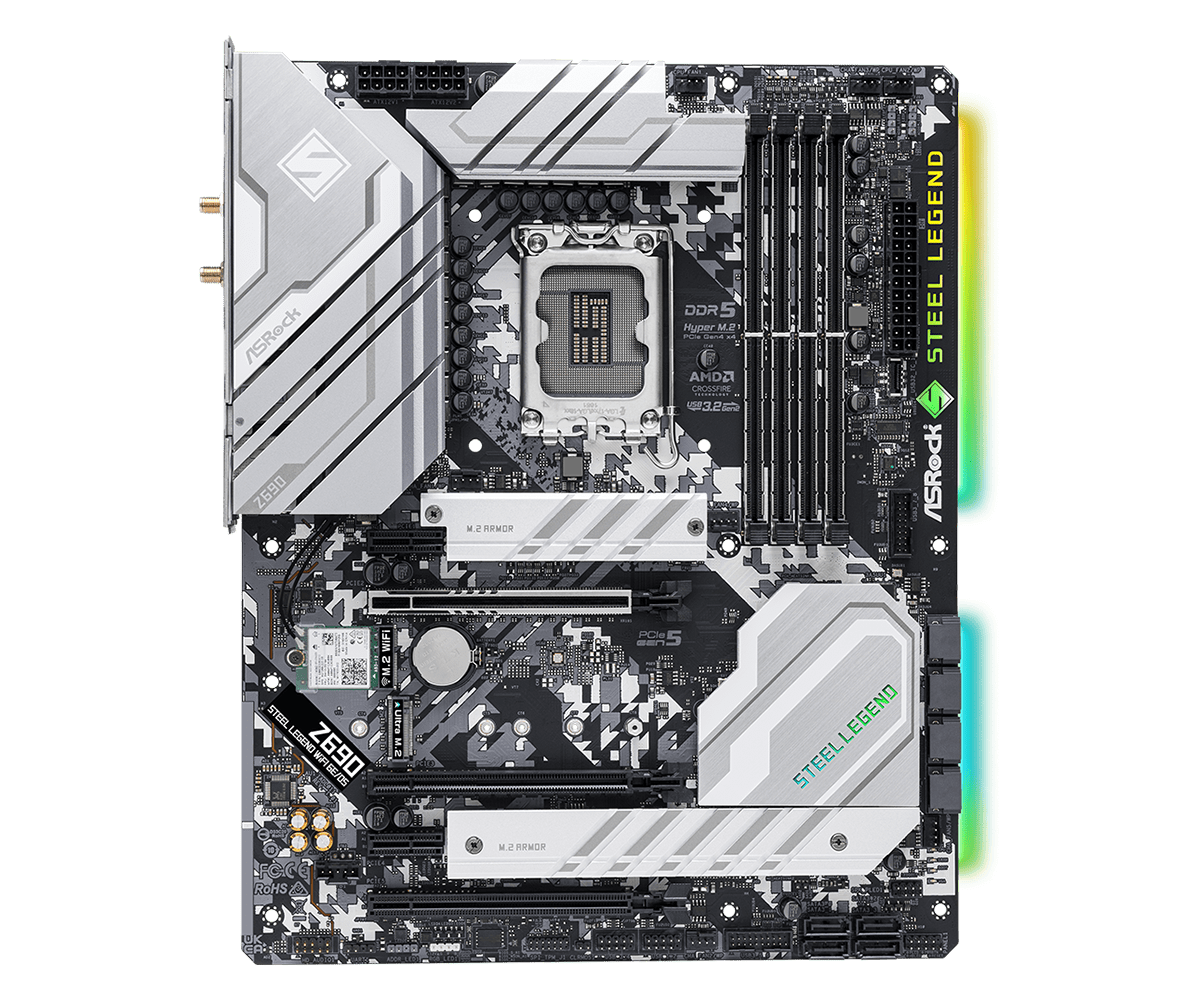 Z690 LGA1700 Motherboard ASROC - Lga1700 Itx Motherboard Ddr5 review and price