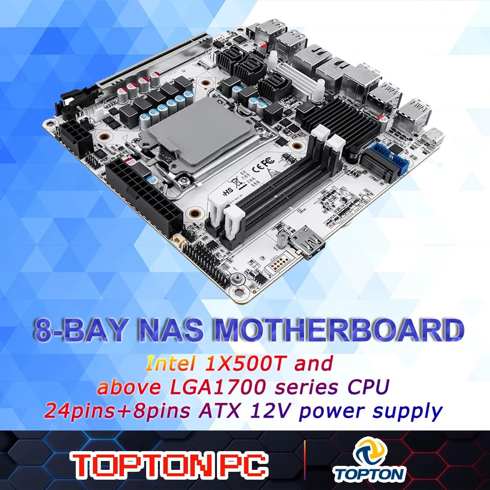 8-Bay NAS Mini ITX Motherboard - Nas Motherboard 8 Sata Mini Itx review and price