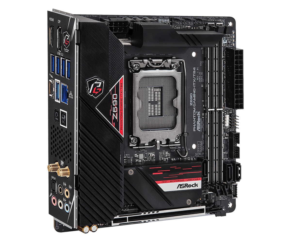 ASROCK Z690 Phantom Gaming-ITX - Lga1700 Itx Motherboard Ddr5 review and price