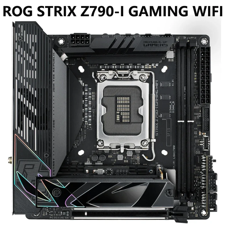 ASUS ROG STRIX Z790-I GAMING W - Lga1700 Itx Motherboard Ddr5 review and price